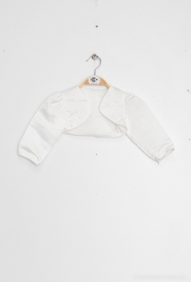 Grossiste AMI AMIE BB BOUM - Boléro bébé satin