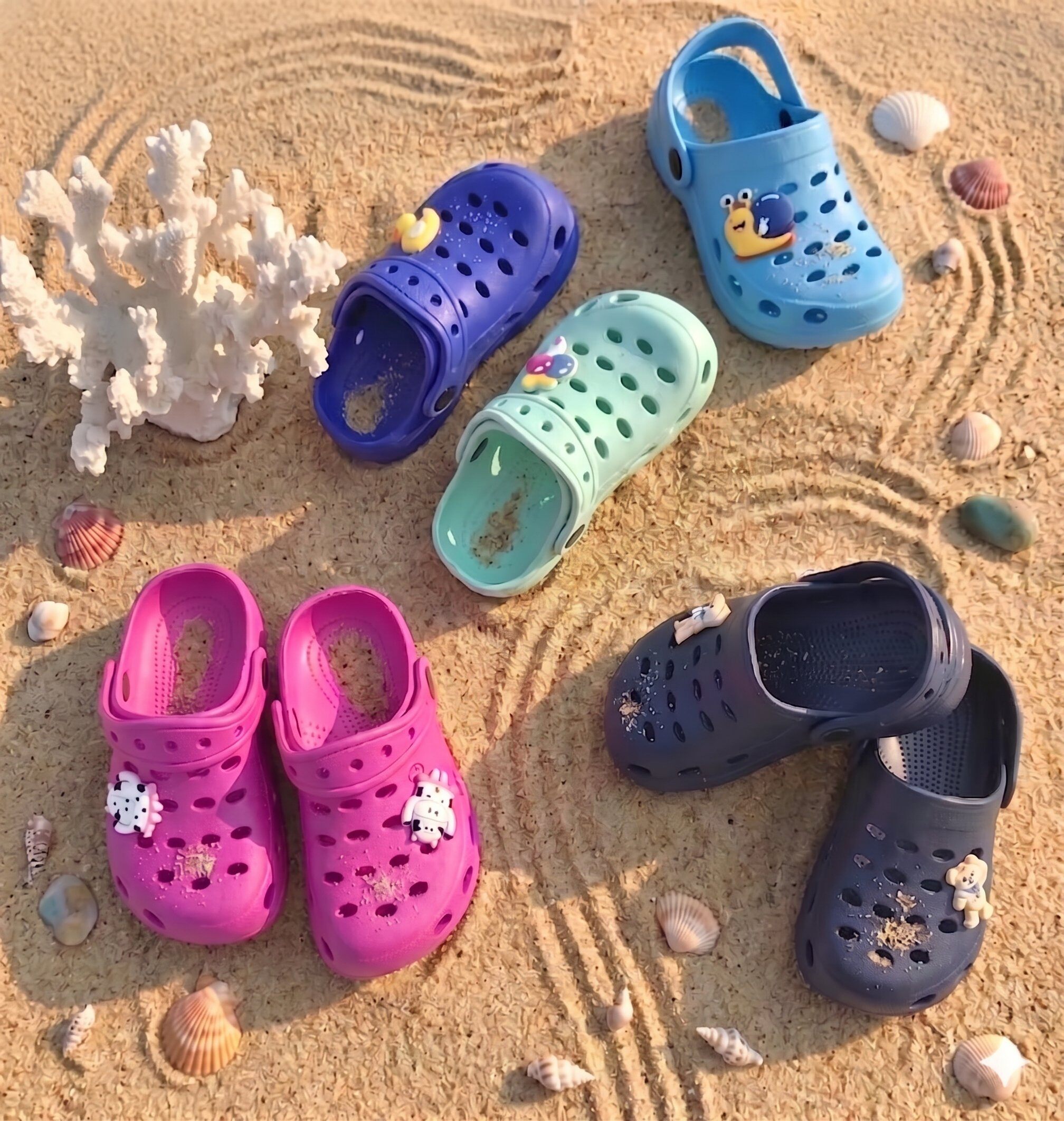 Grossiste BEAVITA SHOES - Chaussons Enfant 24-29 : Confort et Polyvalence en 5 Couleurs.