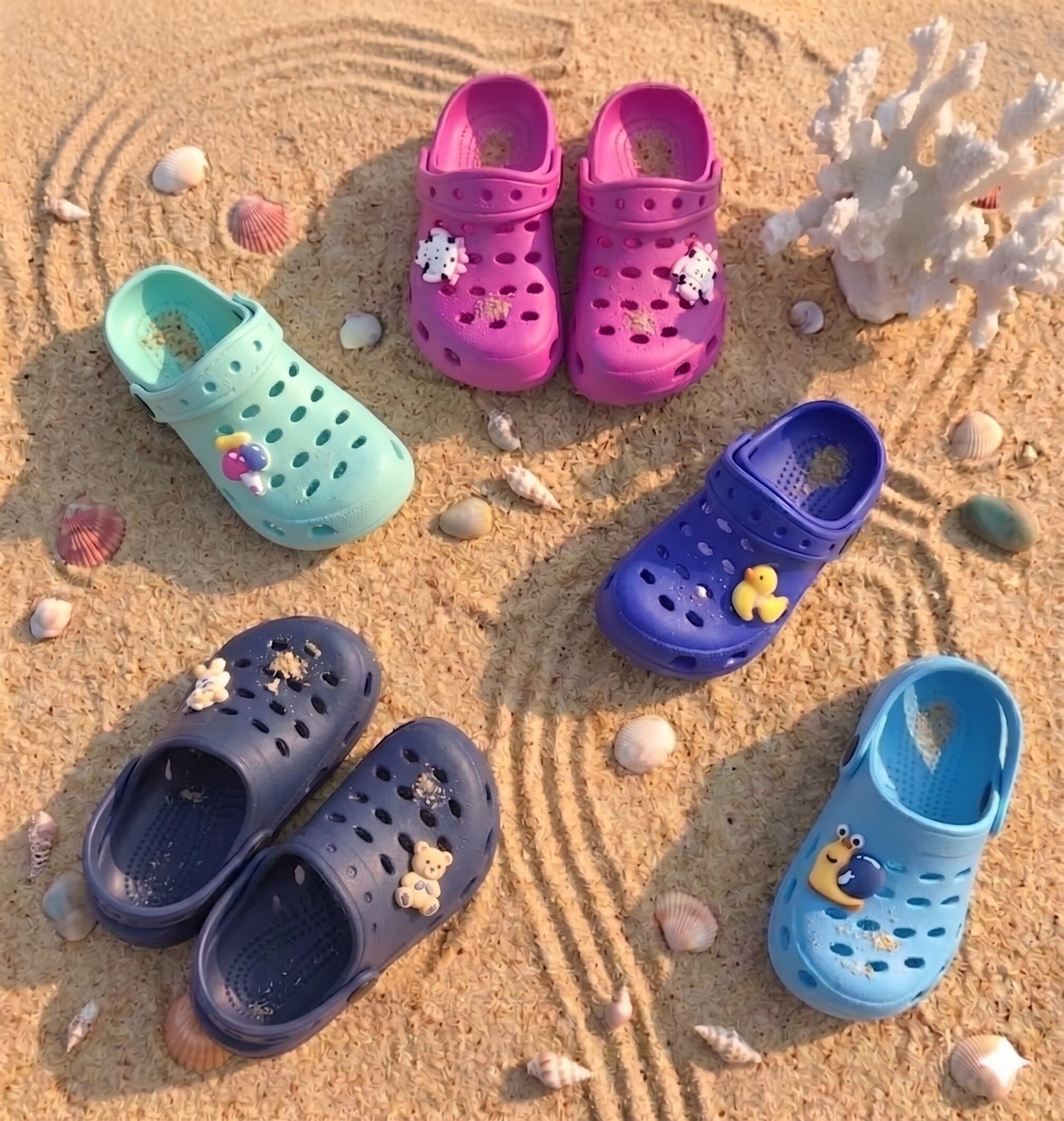 Grossiste BEAVITA SHOES - Chaussons pour Enfants 19-23 : Confort et Polyvalence en 5 Couleurs.