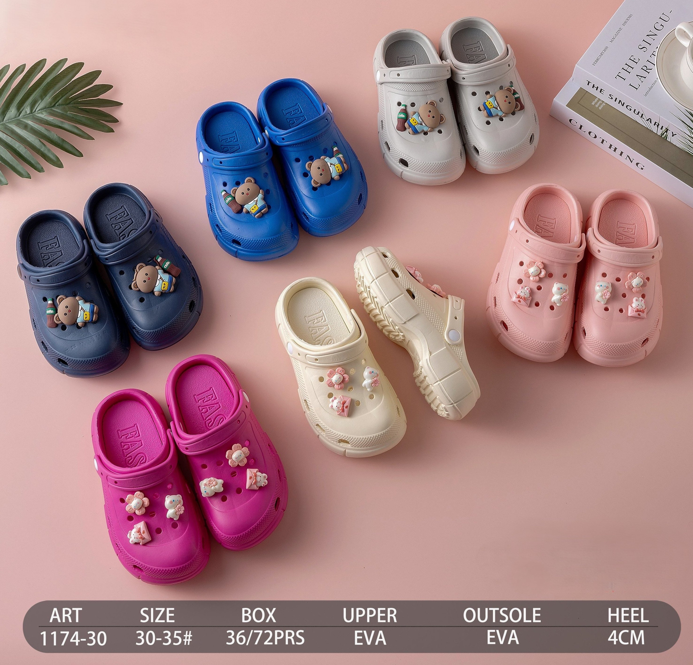 Grossiste BEAVITA SHOES - Chaussons pour Enfants 30-35 : Confort et Polyvalence en 6 Couleurs.
