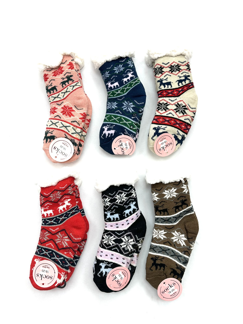 Grossiste BELLE COM'ELLE - Grosses Chaussettes de Noël Enfant