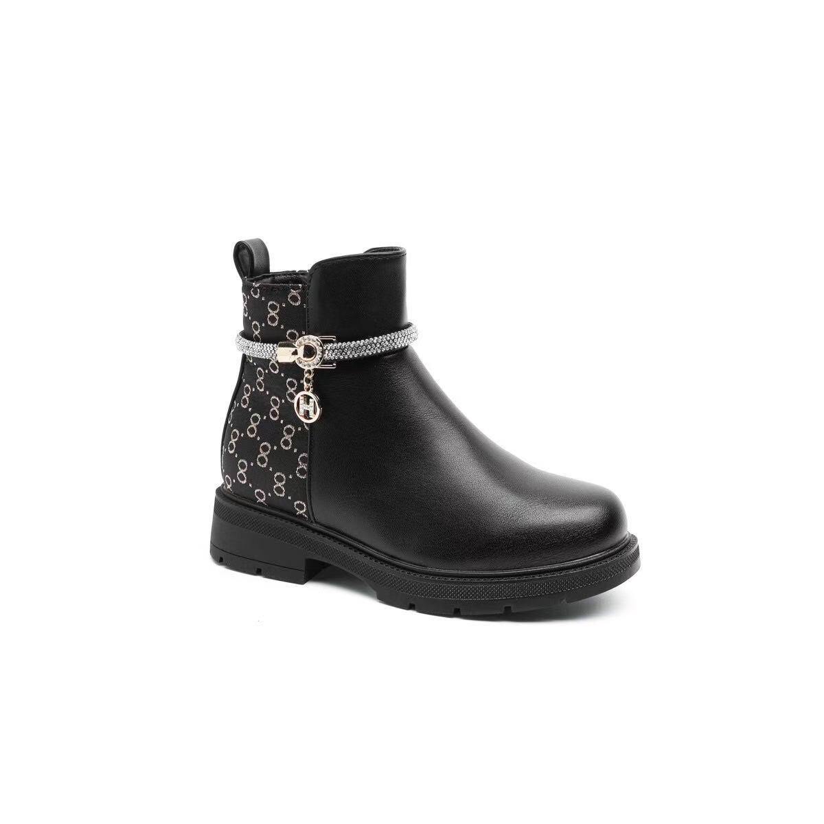 Großhändler Bello Star - Mädchenstiefeletten aus Kunstleder Größe 25-30