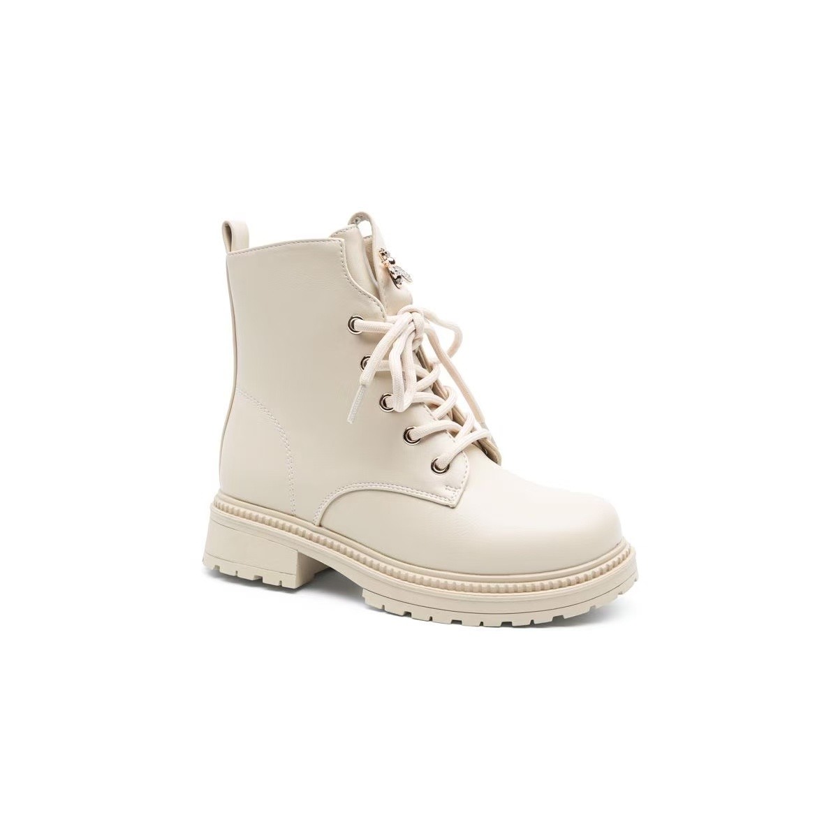 Grossiste Bello Star - Bottine en simili cuir à lacets