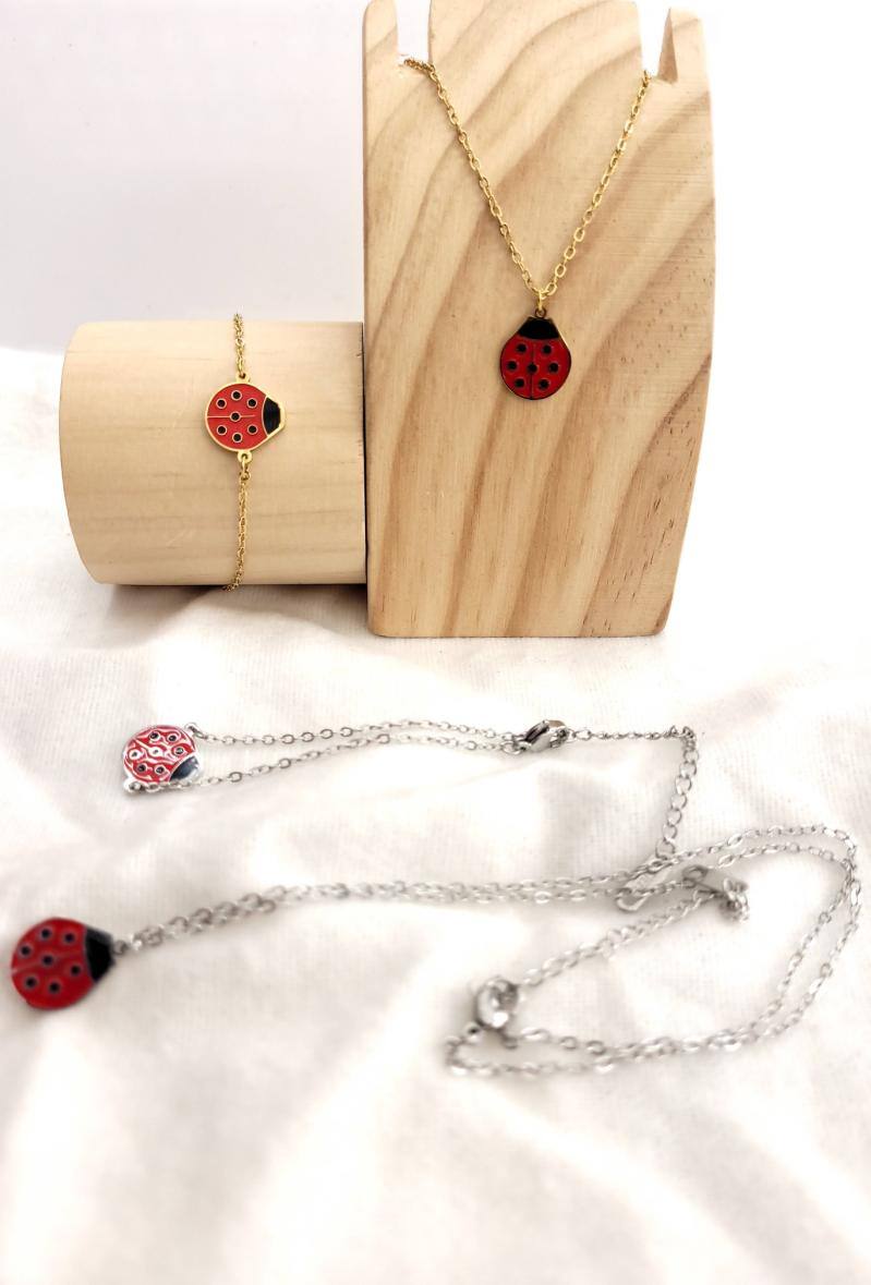 Grossista Bijoussimo - Set di gioielli in acciaio per bambini