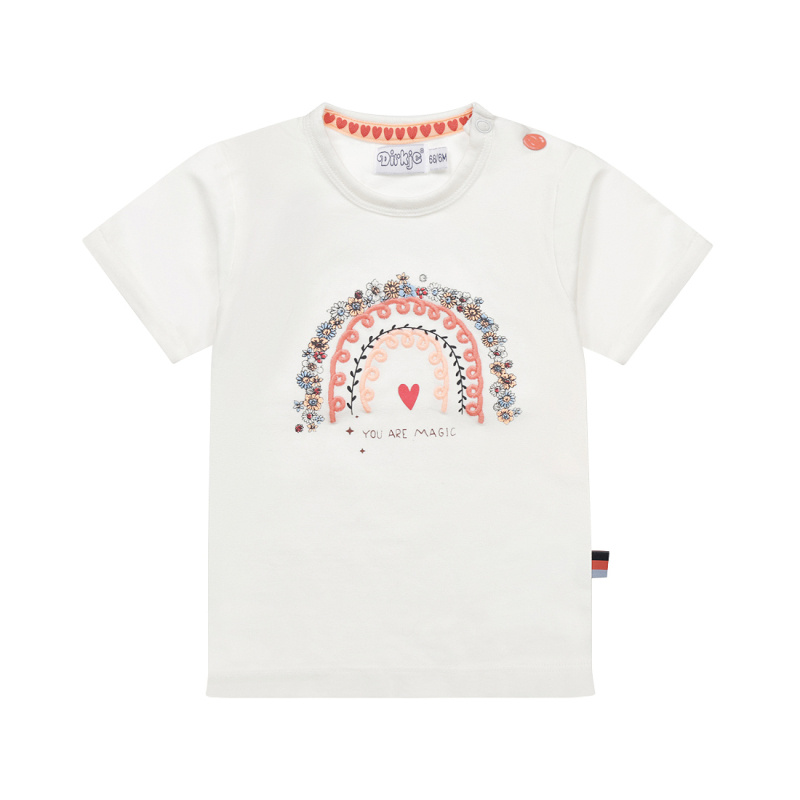 Wholesaler BLUE WHITE - BABY GIRL’S T-SHIRT