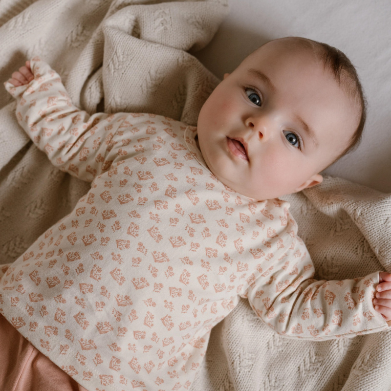 Wholesaler BLUE WHITE - BABY GIRL PAJAMAS