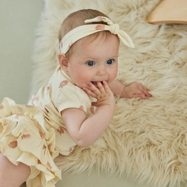 Wholesaler BLUE WHITE - Baby girl set