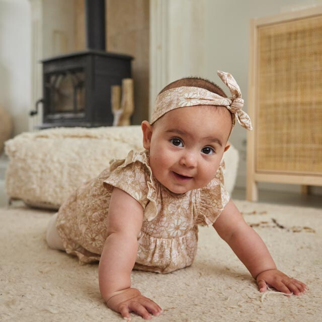 Wholesaler BLUE WHITE - Baby girl set