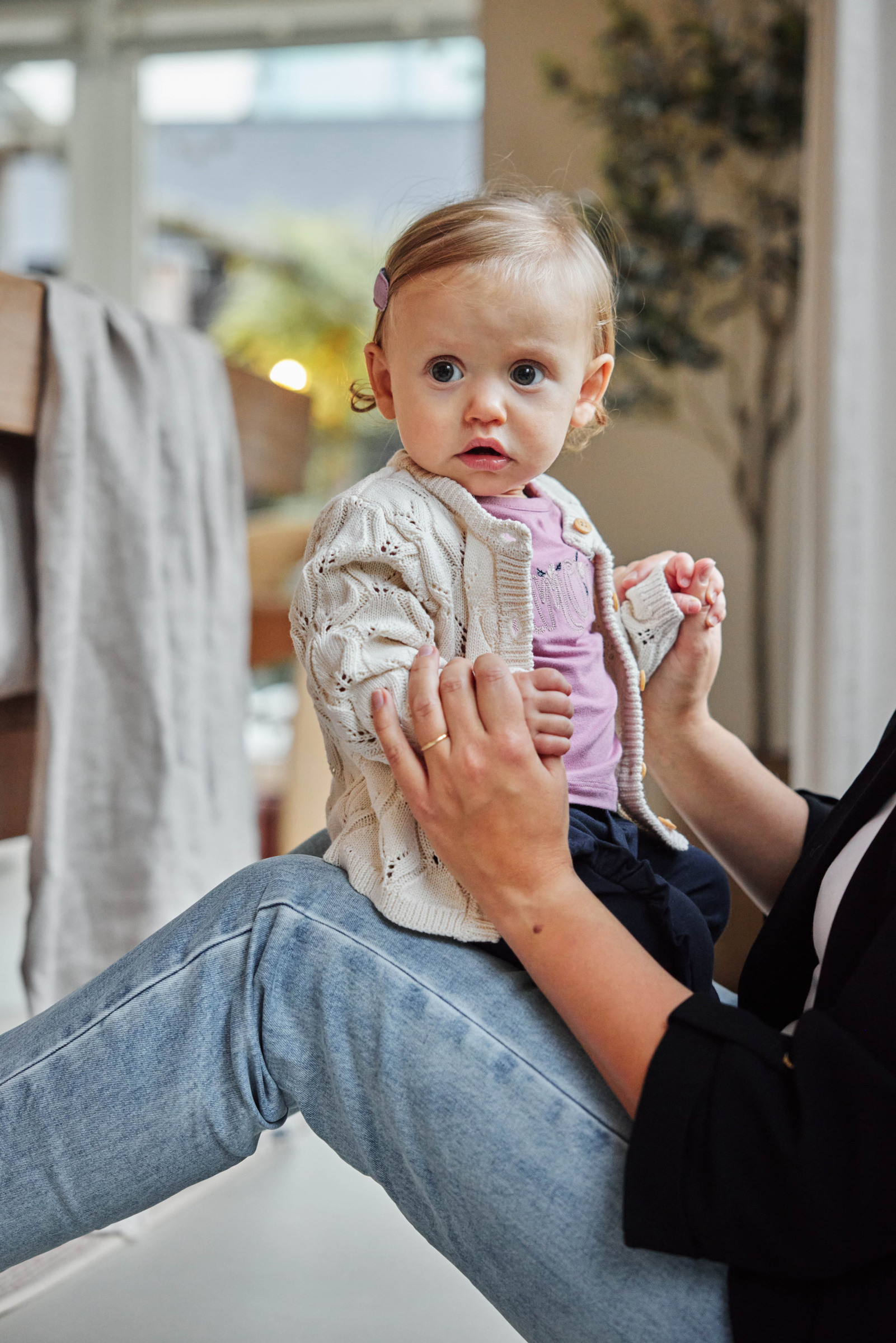 Grossiste BLUE WHITE - VESTE BÉBÉ FILLE