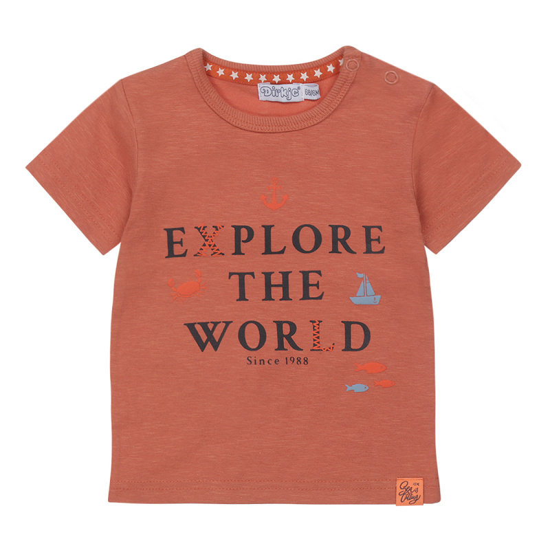 Grossiste BLUE WHITE - T-SHIRT BÉBÉ GARCON