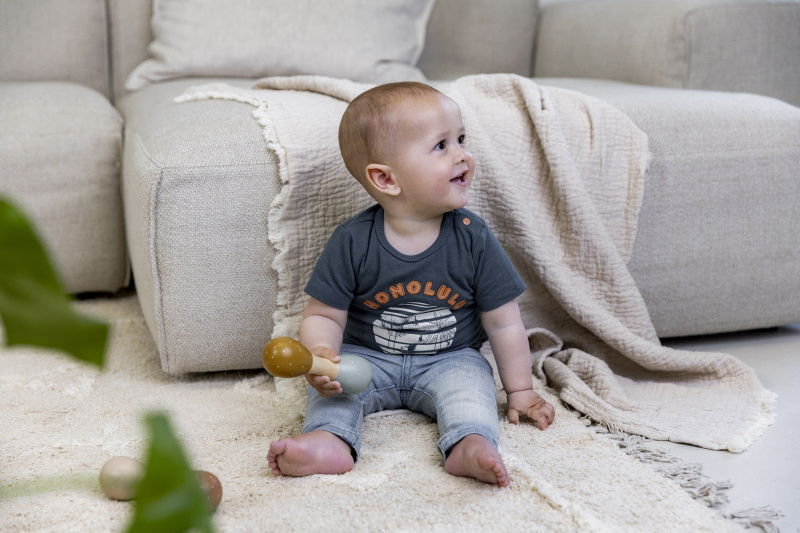 Grossiste BLUE WHITE - T-SHIRT BÉBÉ GARÇON