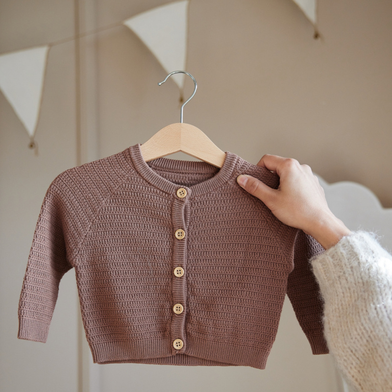 Großhändler BLUE WHITE - BABY-MÄDCHEN-CARDIGAN