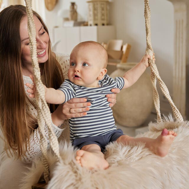 Großhändler BLUE WHITE - Baby -Boy -Shorts