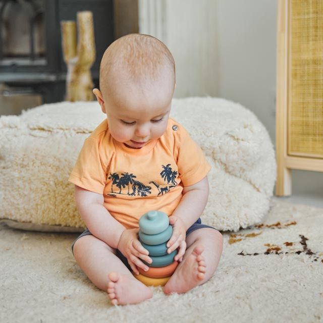 Grossiste BLUE WHITE - T-SHIRT BÉBÉ GARÇON