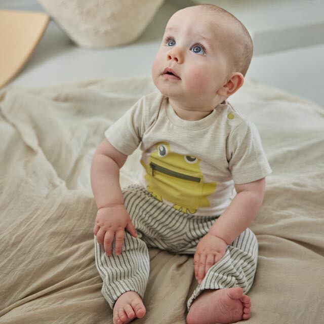 Grossiste BLUE WHITE - T-SHIRT BÉBÉ GARÇON