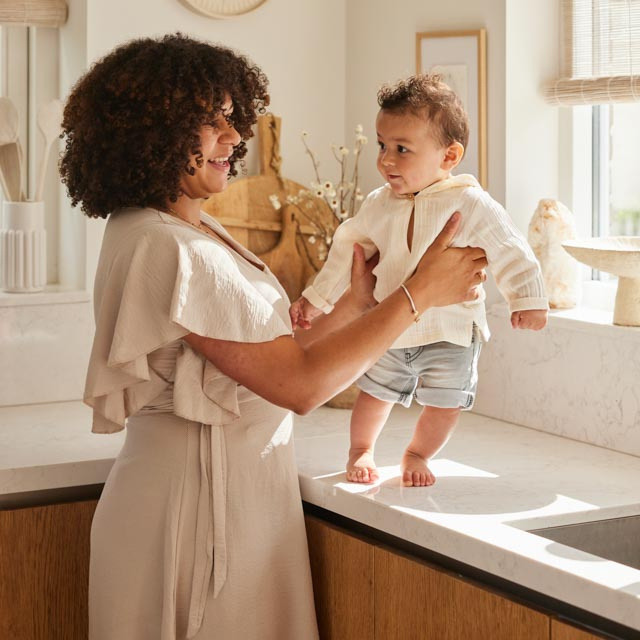 Wholesaler BLUE WHITE - PULL BÉBÉ