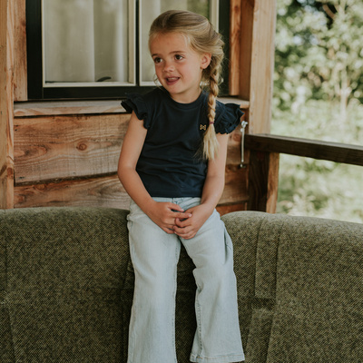 Grossiste BLUE WHITE - JEAN FILLE Grossiste BLUE WHITE - JEAN FILLE