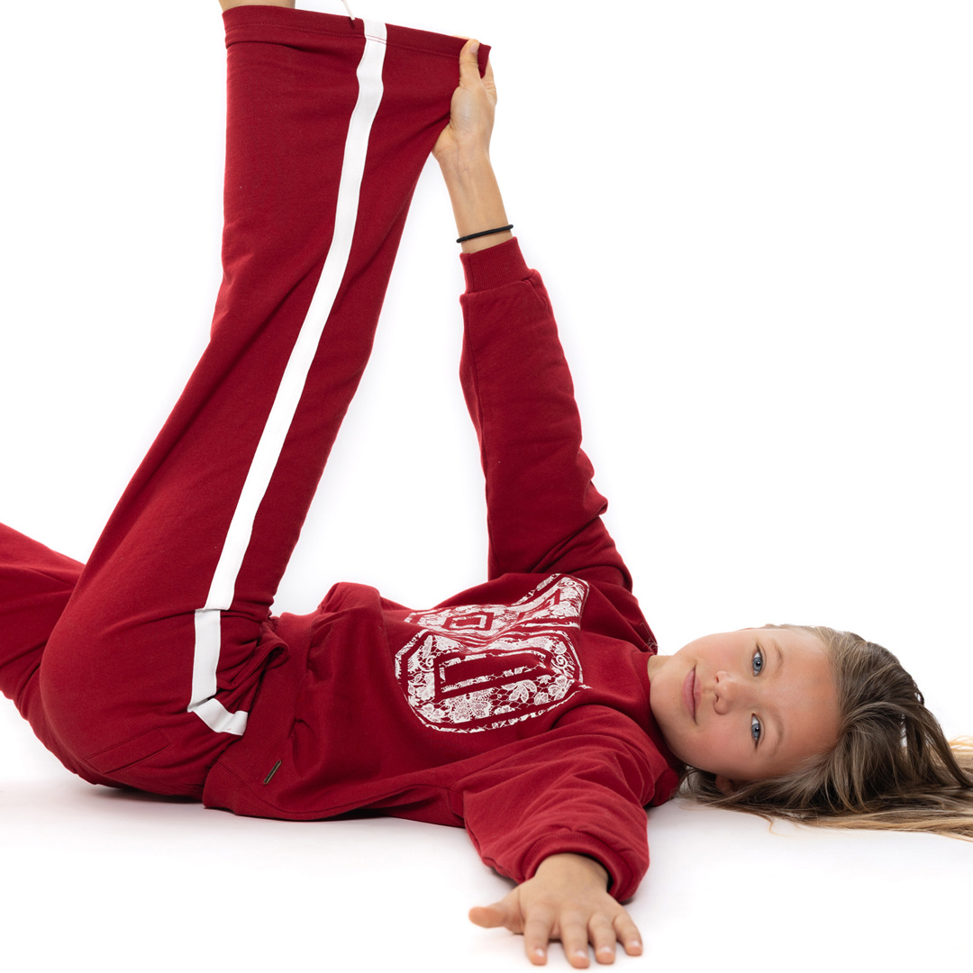 Mayorista BLUE WHITE - PANTALÓN DE JOGGING PARA NIÑA CON BANDAS LATERALES