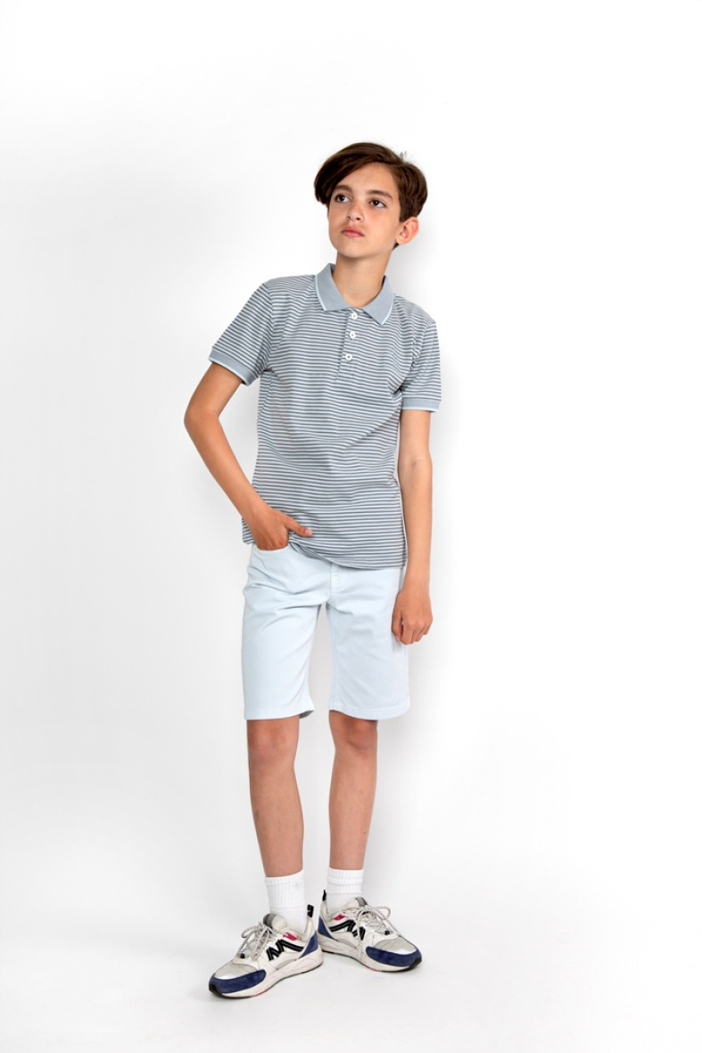 Großhändler BLUE WHITE - POLOSHIRT FÜR JUNGEN