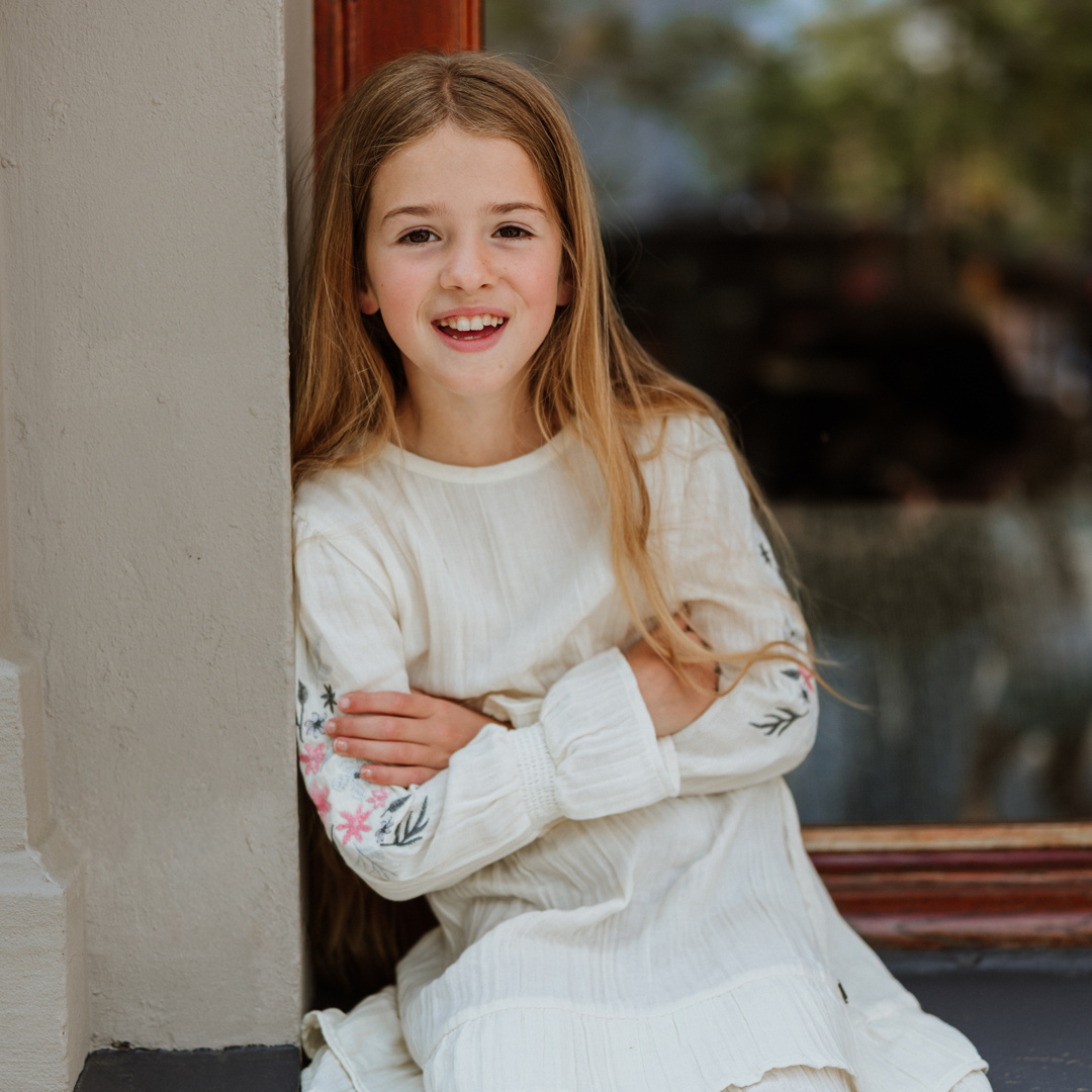 Grossiste BLUE WHITE - ROBE FILLE