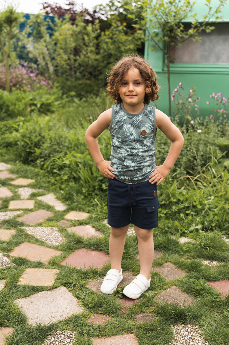 Wholesaler BLUE WHITE - BOY’S SHORTS