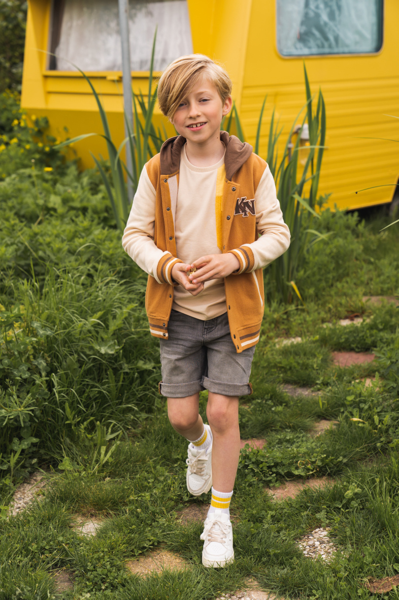 Wholesaler BLUE WHITE - BOY’S JOGGING SHORTS