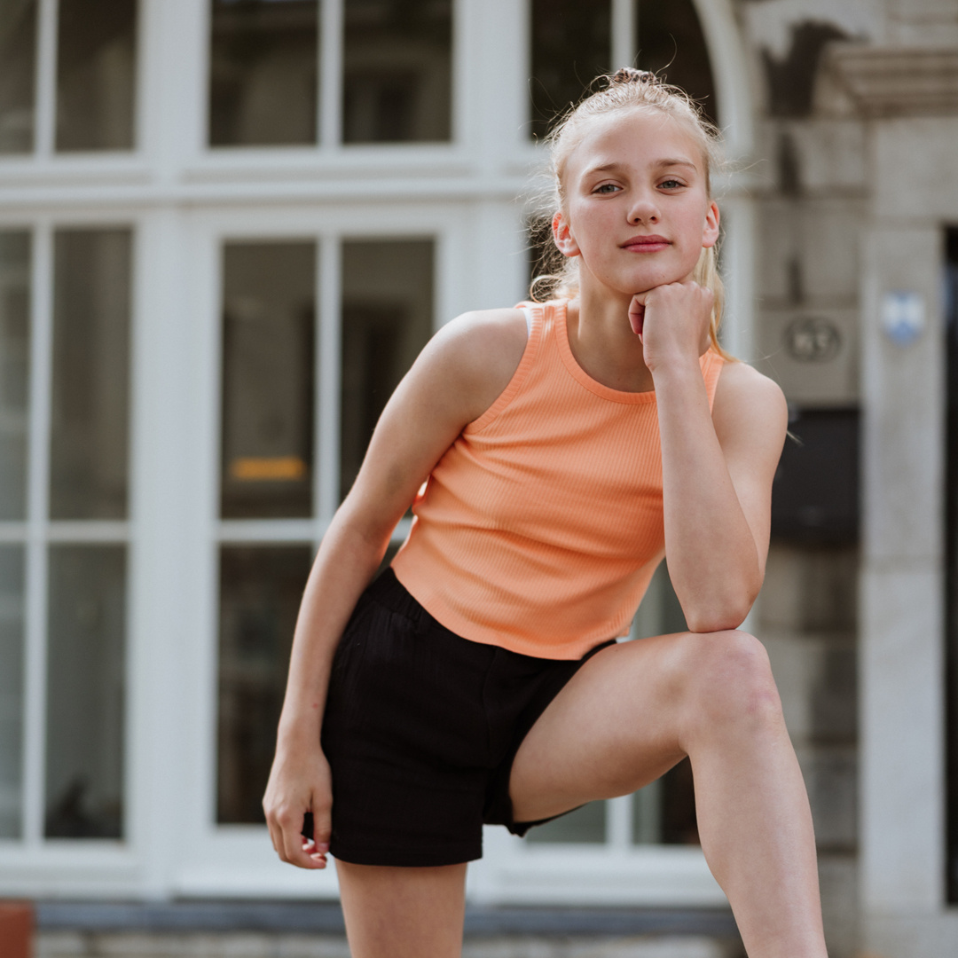 Großhändler BLUE WHITE - MÄDCHEN-SHORTS