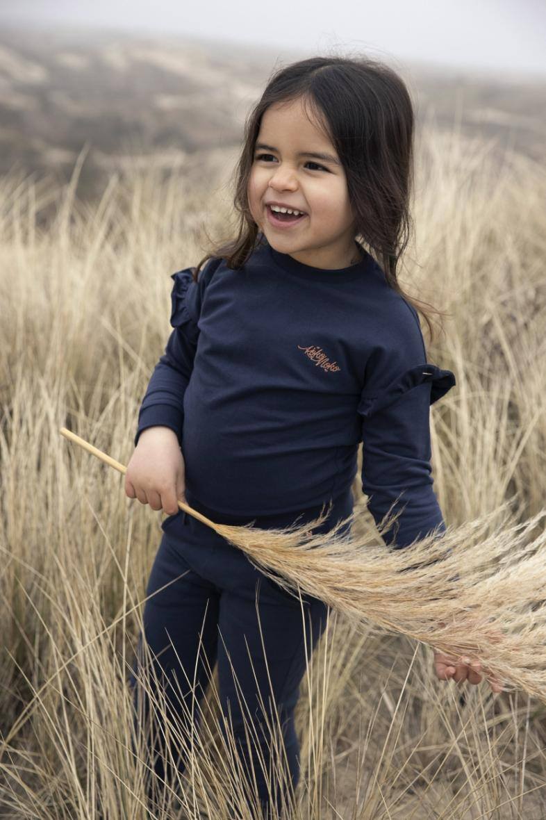 Grossista BLUE WHITE - Maglione Nova in cotone biologico per ragazze