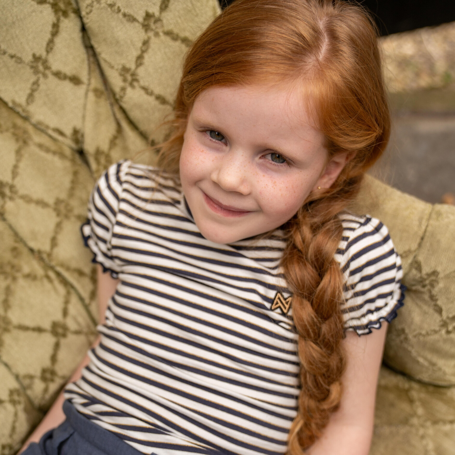 Großhändler BLUE WHITE - MÄDCHEN T-SHIRT