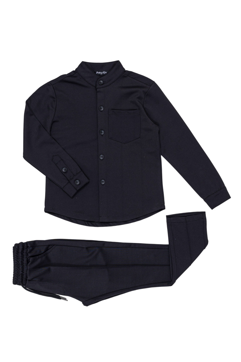 Mayorista Boomkids - Conjunto top cuello mao y pantalón