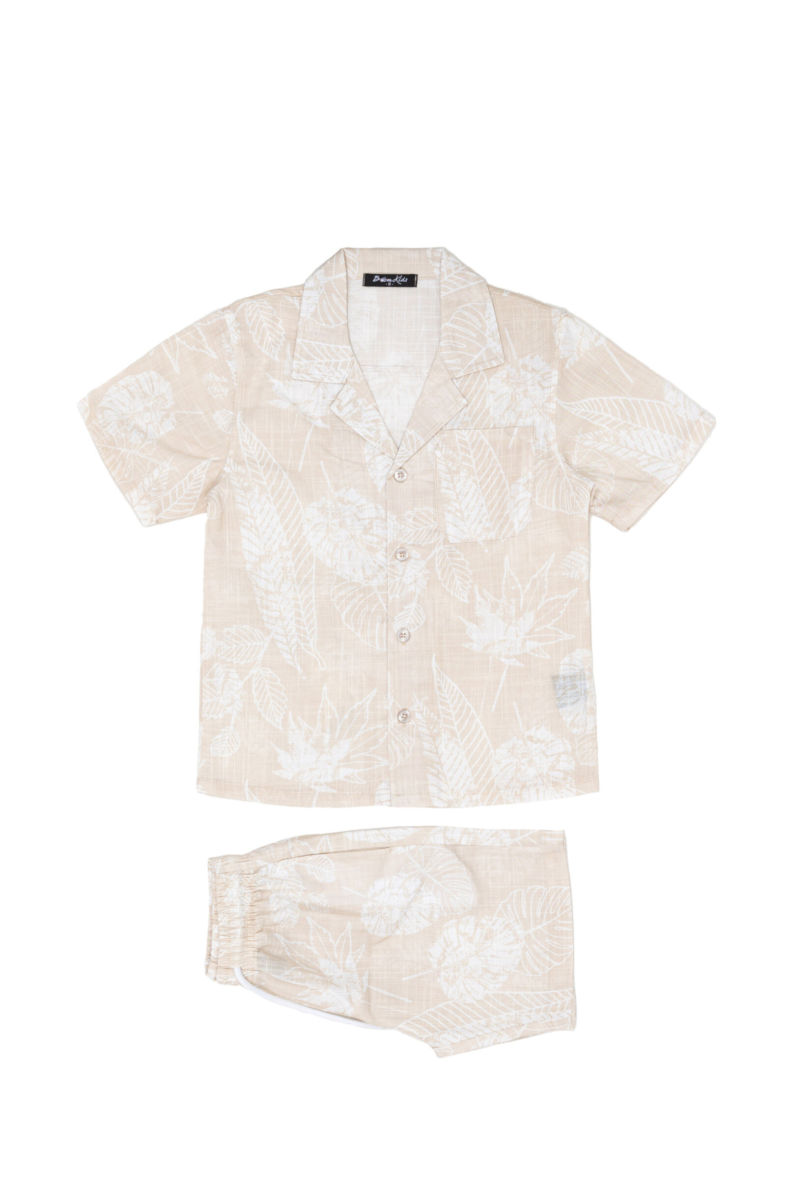 Mayorista Boomkids - Conjunto camiseta estampada + pantalón corto