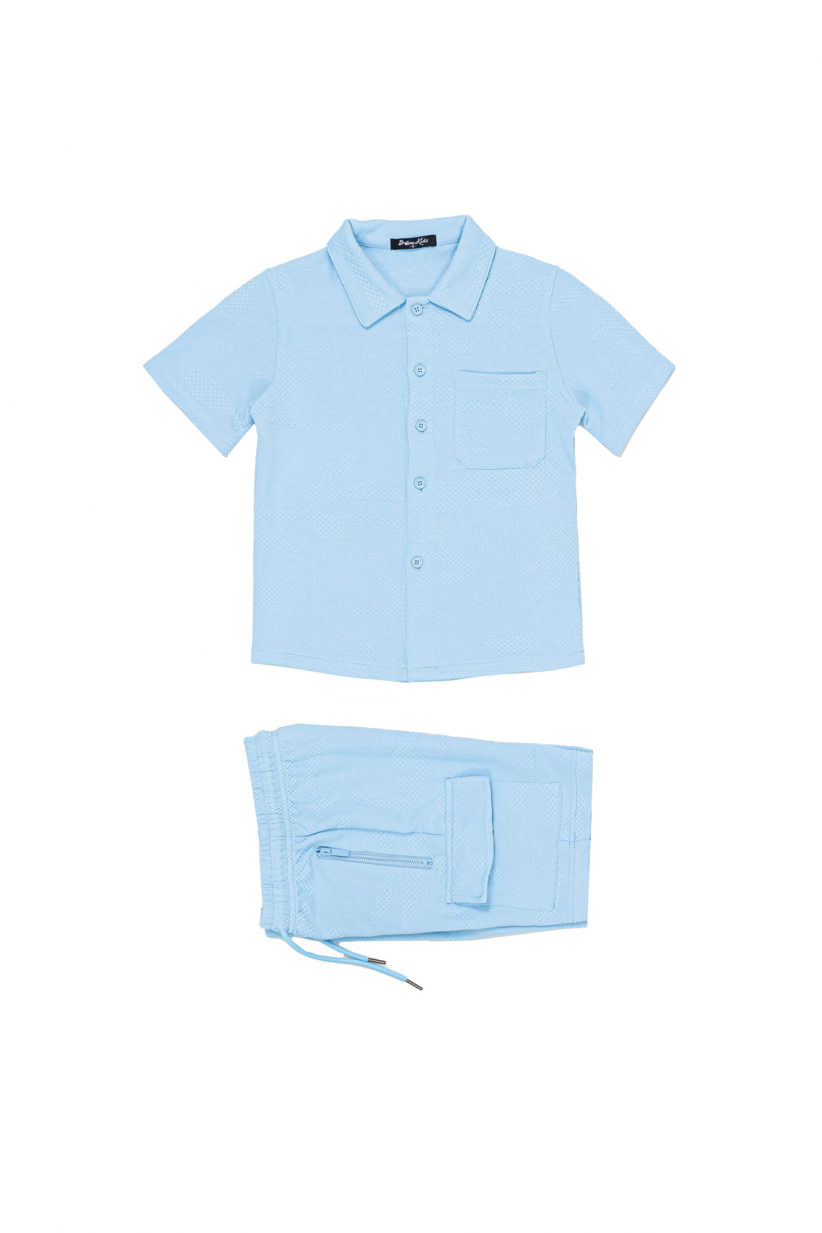 Wholesaler Boomkids - Shirt + short set printed