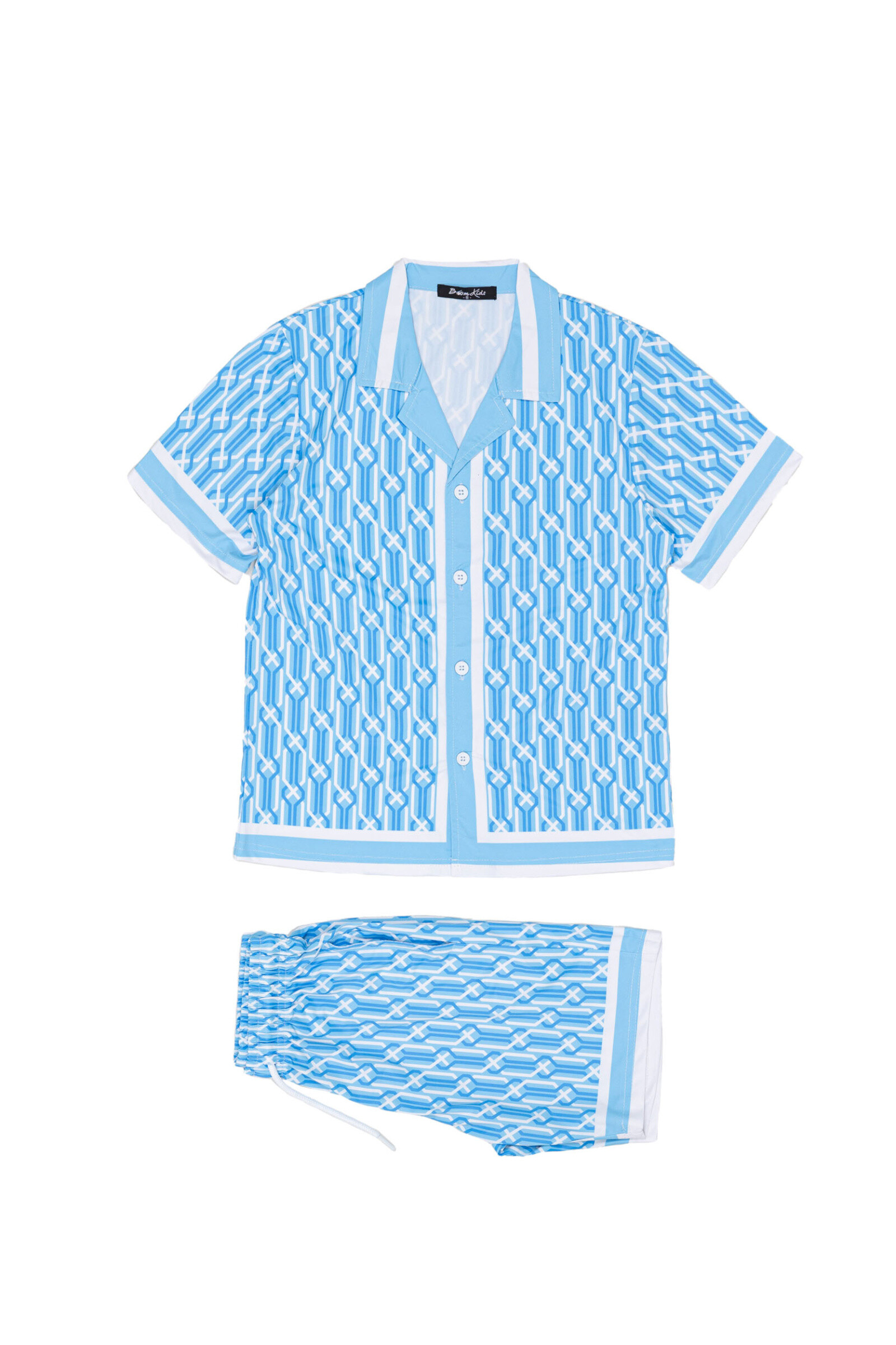 Mayorista Boomkids - Conjunto camiseta estampada + pantalón corto