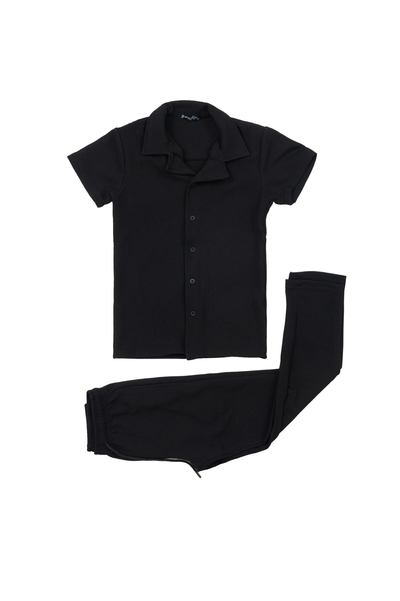 Großhändler Boomkids - Bedrucktes Hemd + Shorts-Set