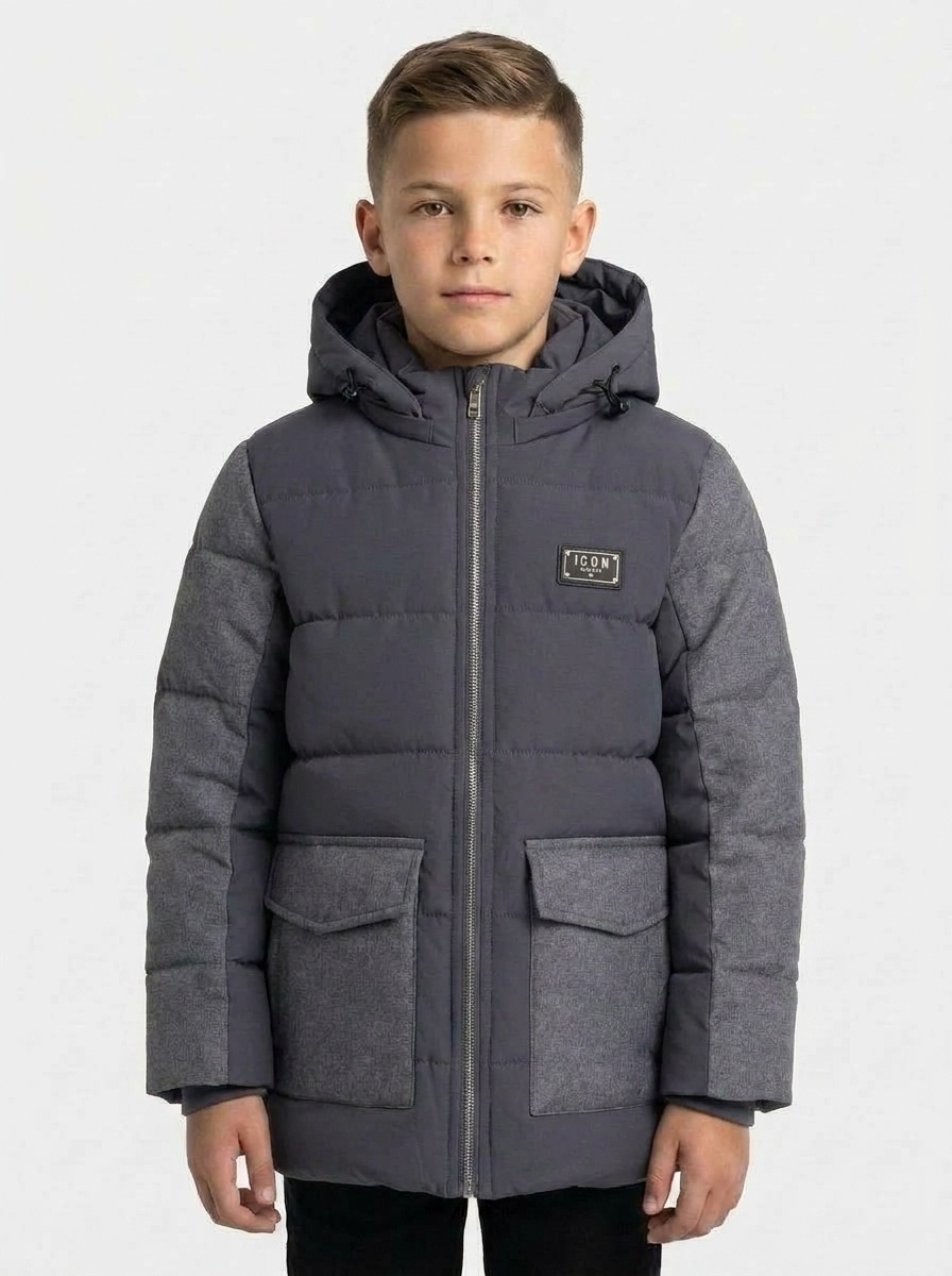 Mayorista Boomkids - Chaqueta acolchada infantil DG2658