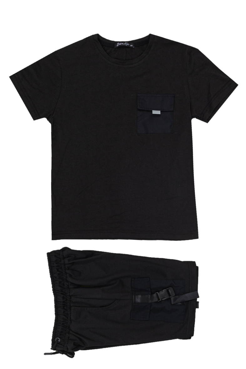 Mayorista Boomkids - Conjunto camiseta shorts c617