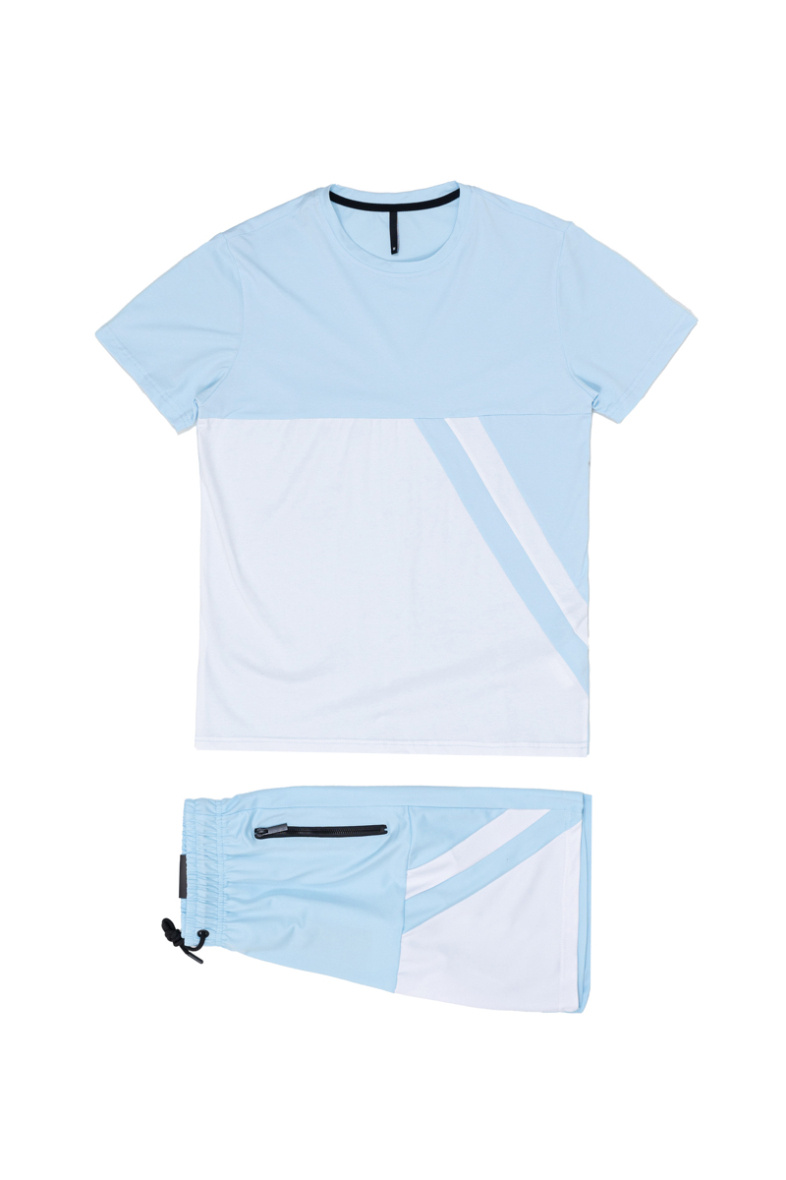 Grossiste Boomkids - Ensemble t-shirt + short avec zip sur les poches