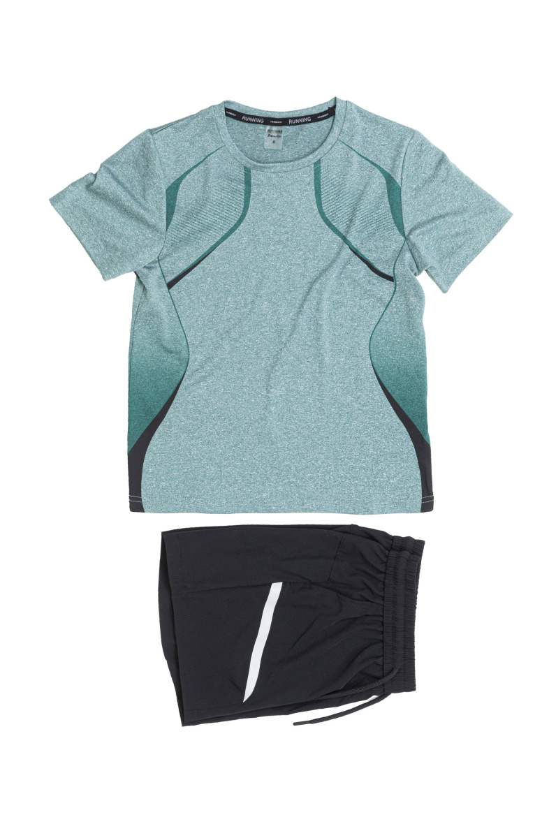 Grossiste Boomkids - Ensemble t-shirt short sport avec motif