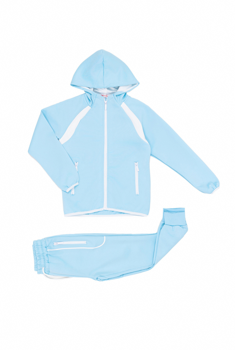 Wholesaler Boomkids - Two-tone jogging set with hood