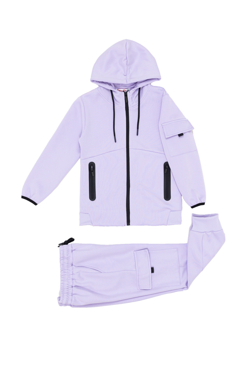 Grossista Boomkids - Tuta da jogging con cappuccio e tasche