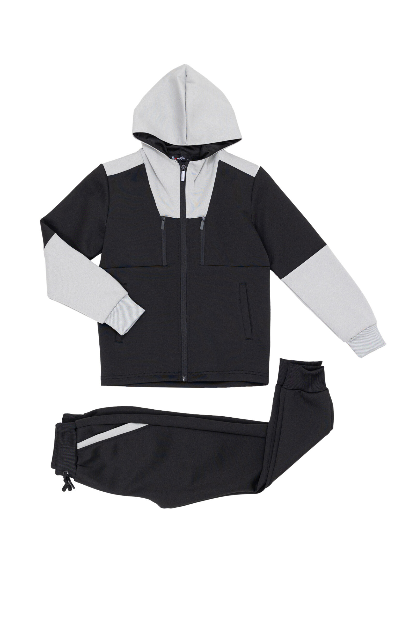 Großhändler Boomkids - Zweifarbiges Kinder-Sweatshirt-Set