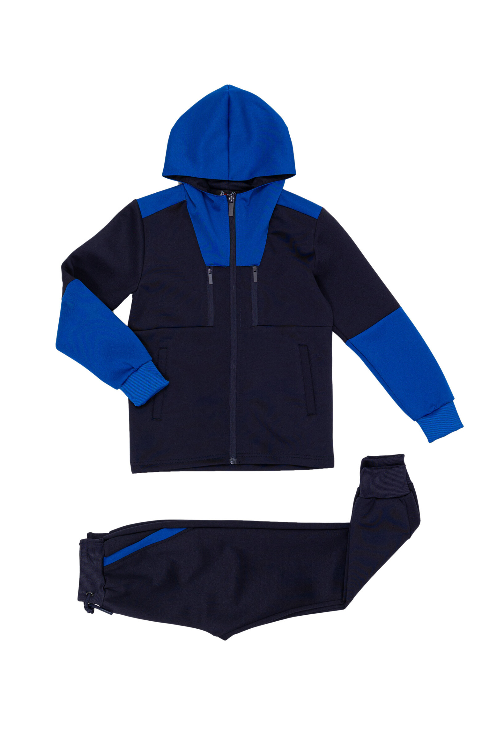 Großhändler Boomkids - Zweifarbiges Kinder-Sweatshirt-Set