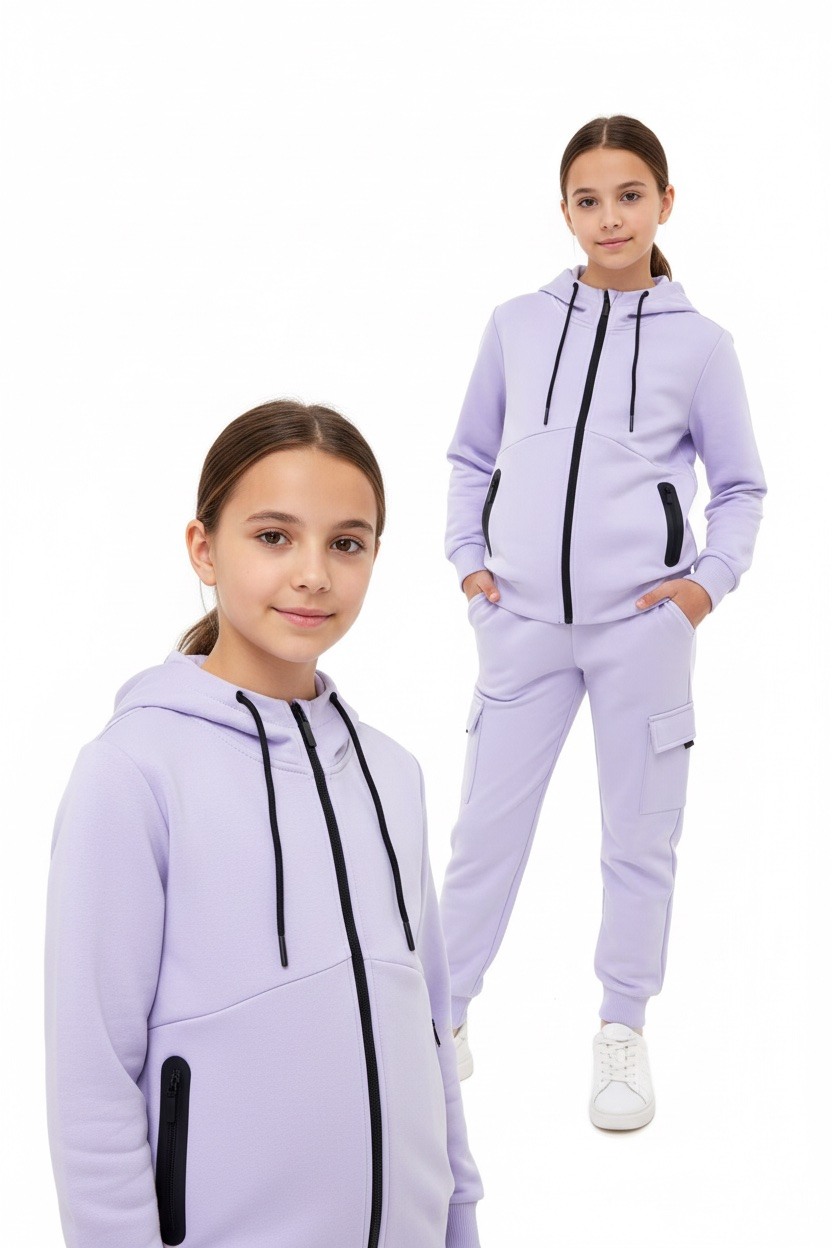 Grossiste Boomkids - Ensemble jogging avec poches cargo enfant
