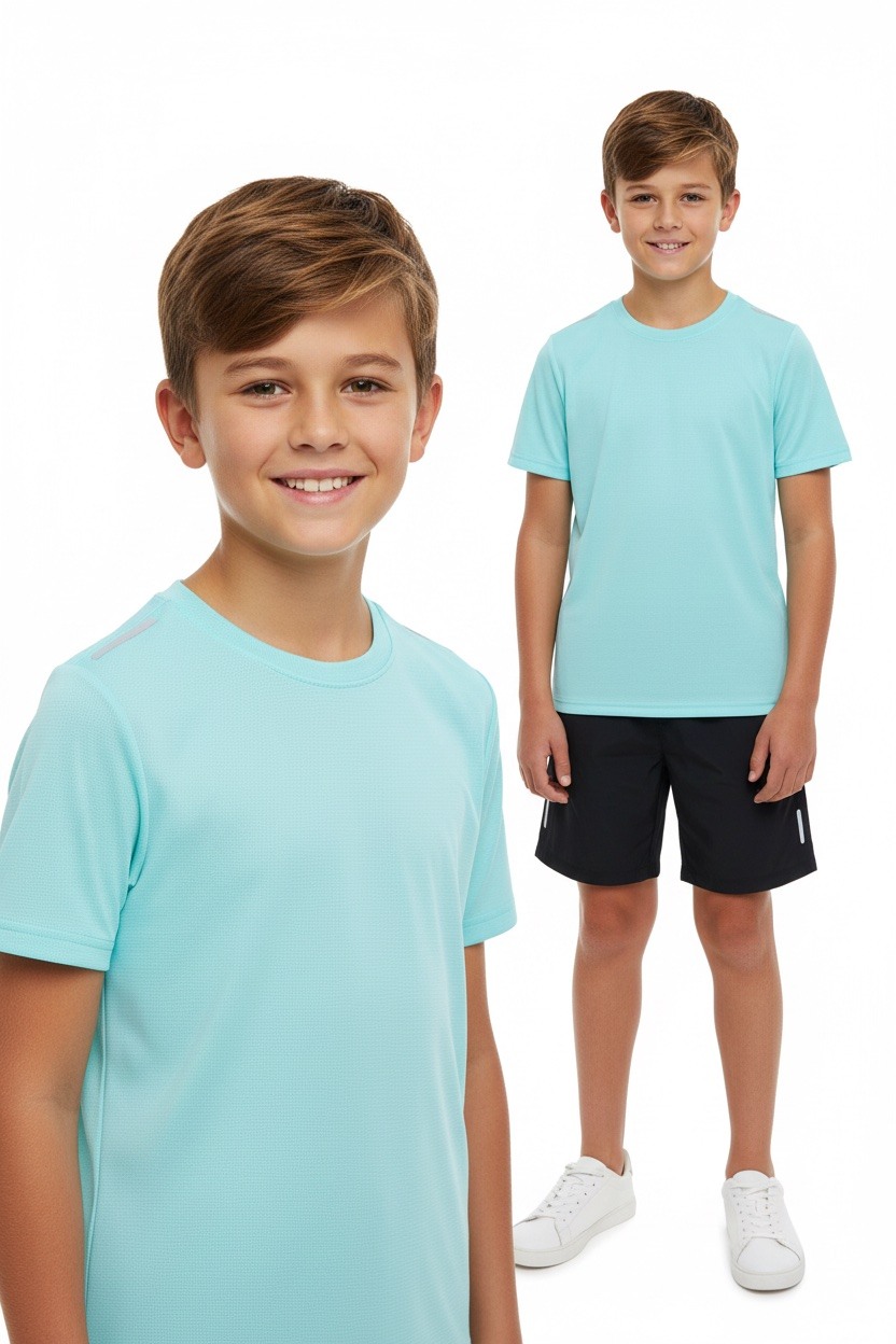 Grossiste Boomkids - Ensemble t-shirt short sport