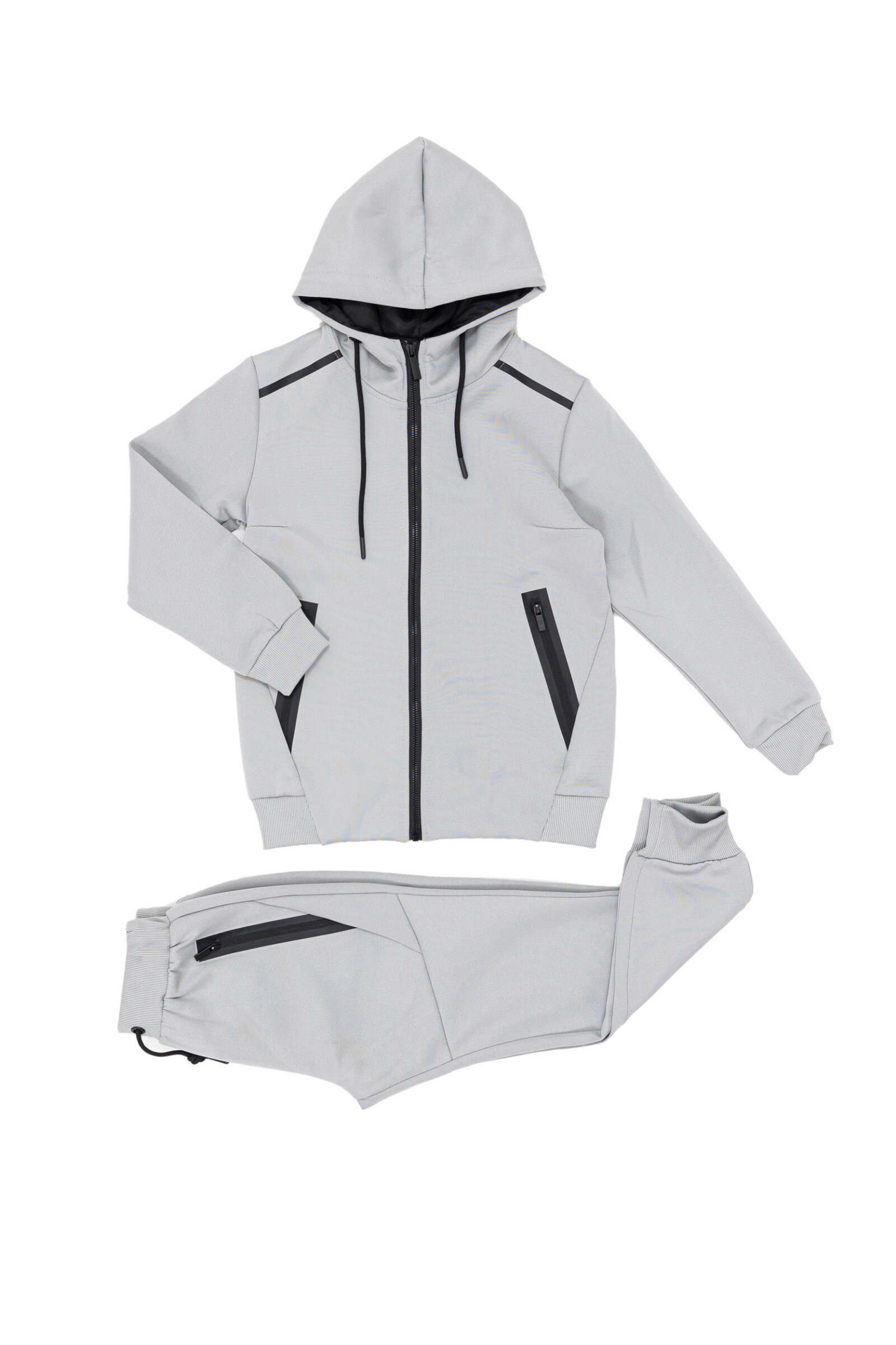 Großhändler Boomkids - Zweifarbiges Kinder-Sweatshirt-Set