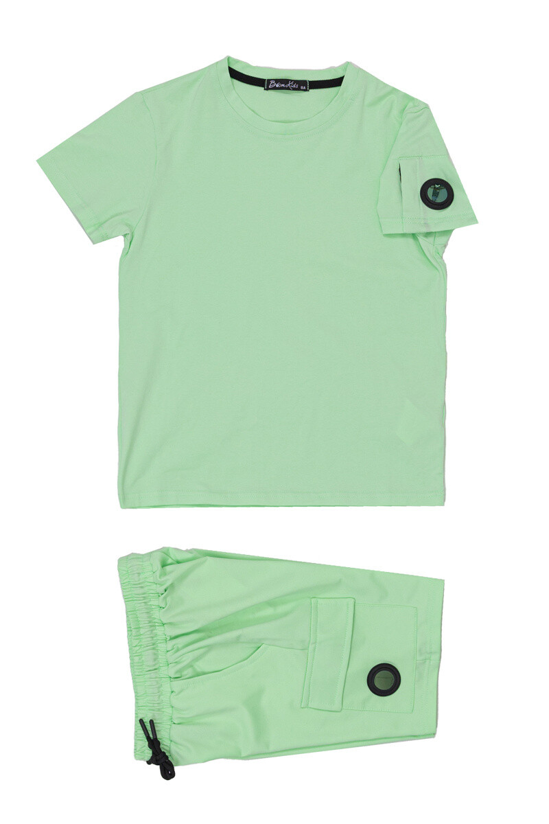 Großhändler Boomkids - T-Shirt-Shorts-Set c617