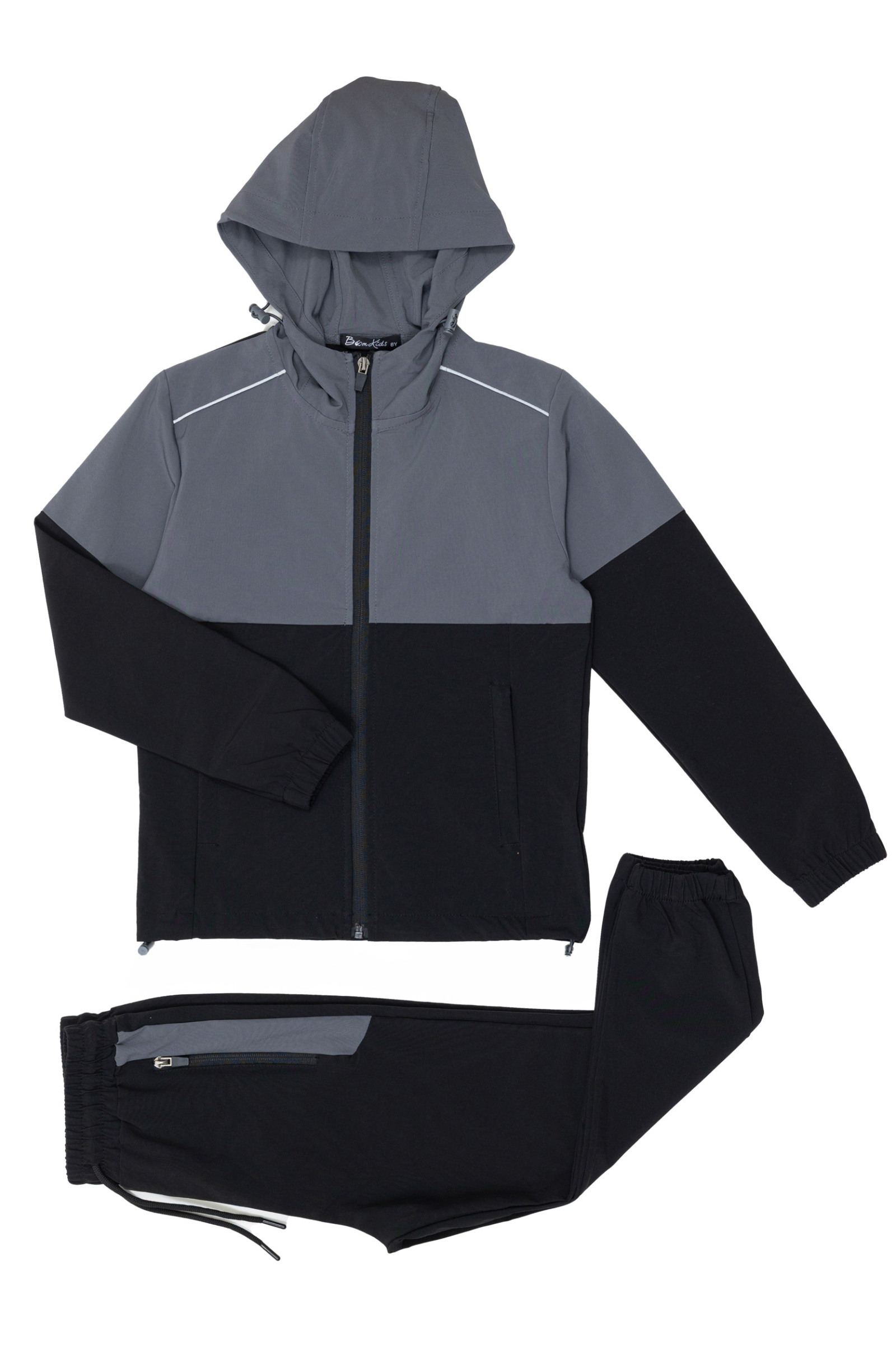 Grossiste Boomkids - Ensemble été léger veste zippé avec pantalon
