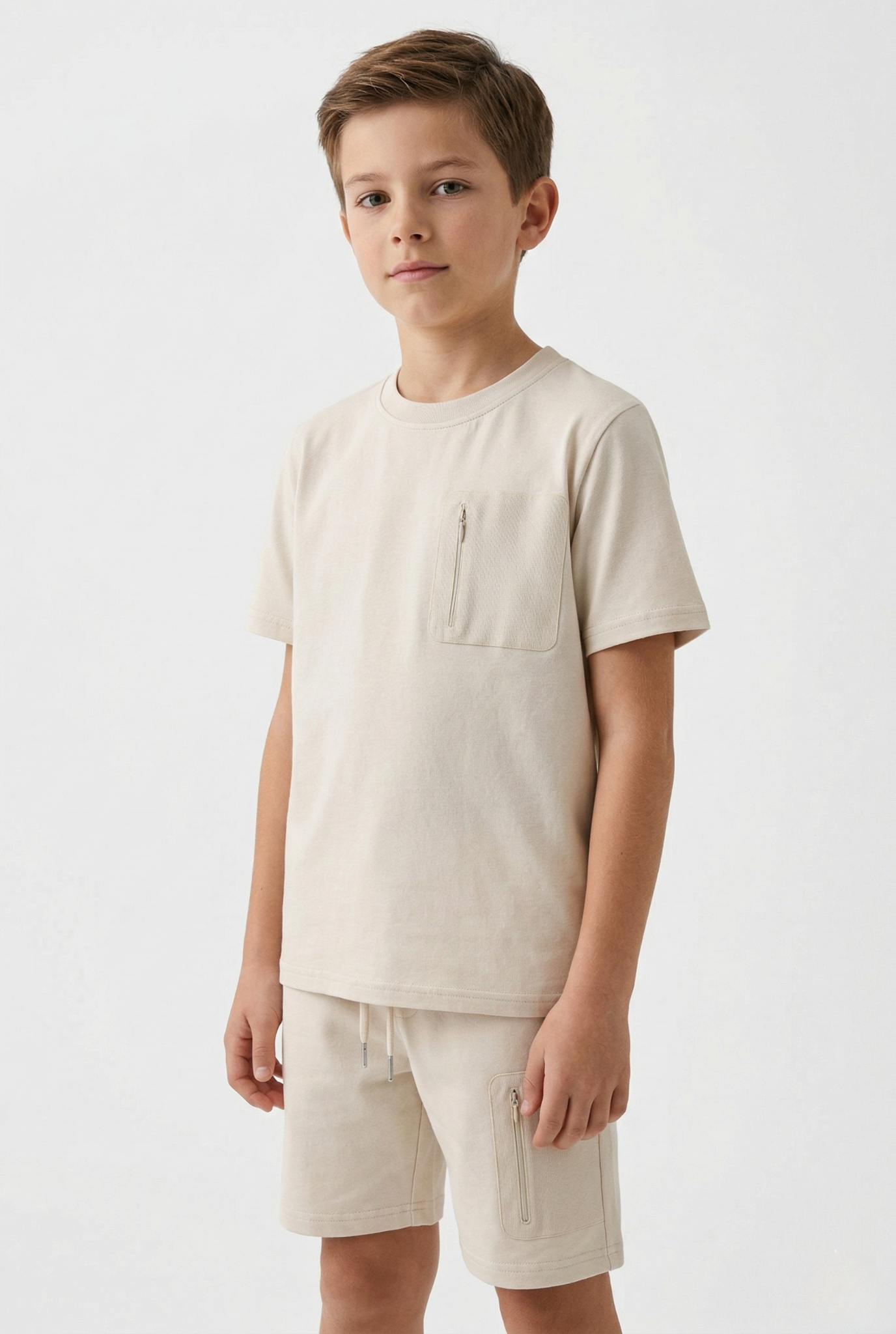 Mayorista Boomkids - Conjunto de camiseta y pantalones cortos para niños