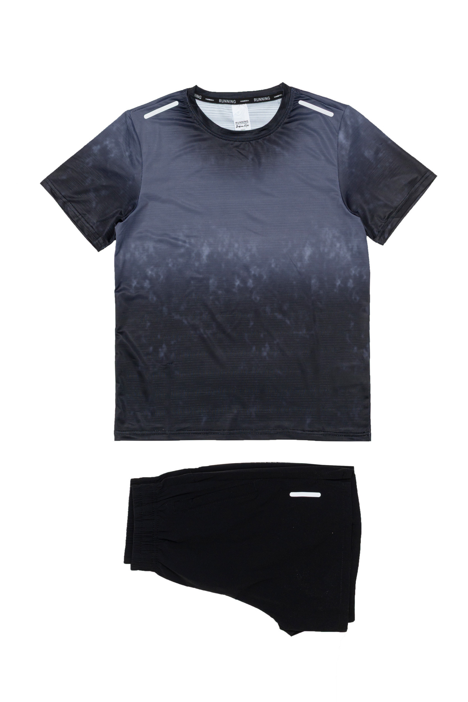 Großhändler Boomkids - Nylon-T-Shirt und Polyester-Shorts-Set