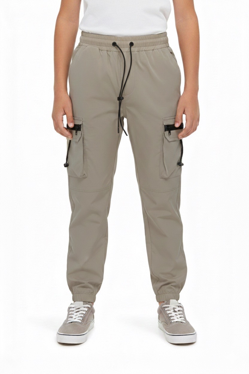 Grossiste Boomkids - Pantalon cargo en nylon enfant